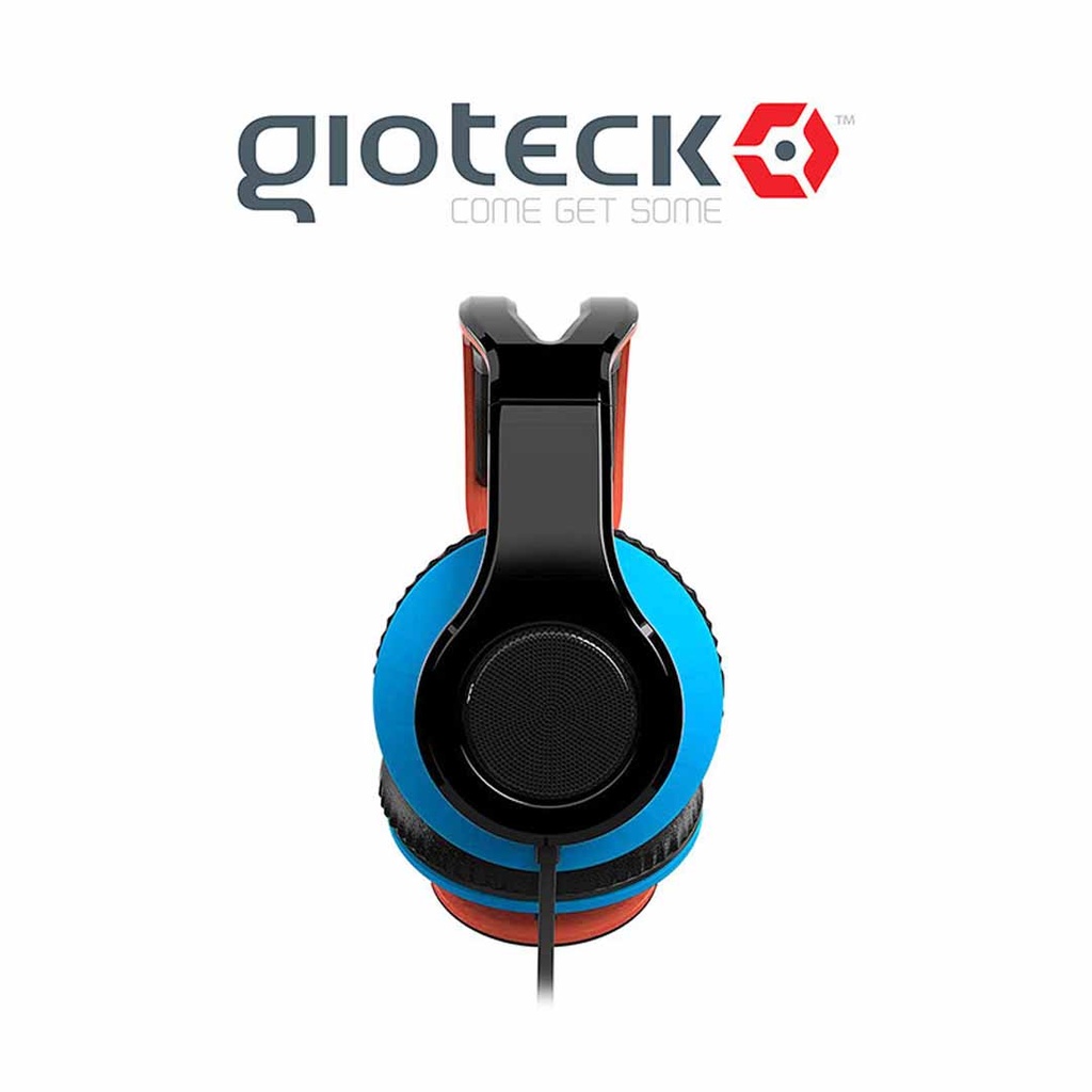 Gioteck TX-30 Stereo 'Game & Go' Wired Headset Orange/Blue