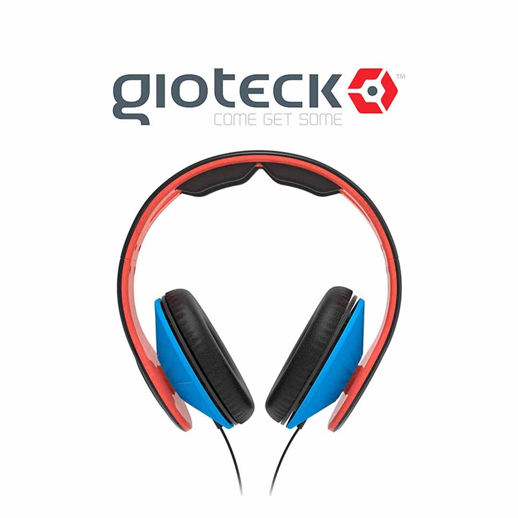 Gioteck TX-30 Stereo 'Game & Go' Wired Headset Orange/Blue