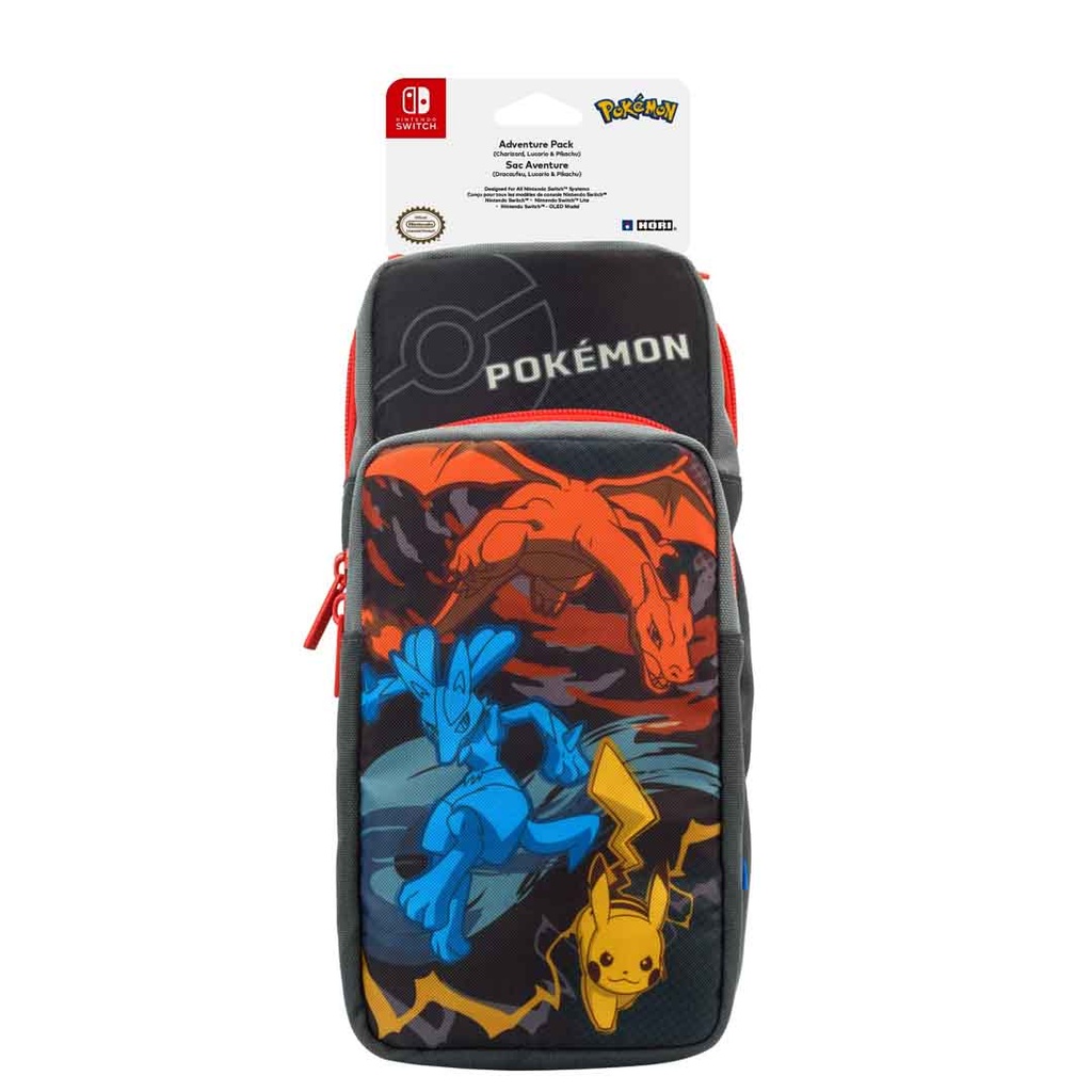 HORI NS Adventure Pack (Charizard, Lucario & Pikachu)
