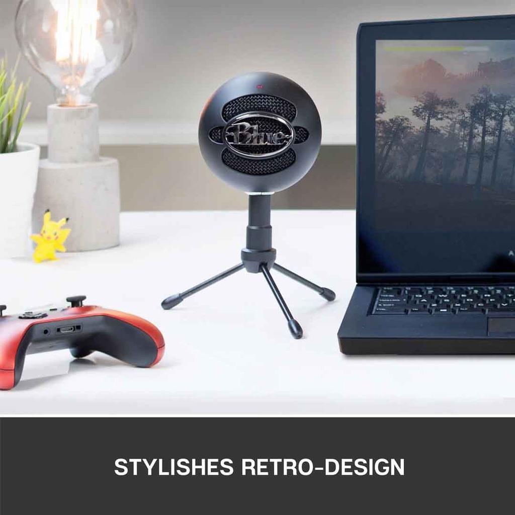 Logitech Blue Snowball iCE Plug and Play USB Microphone - Black