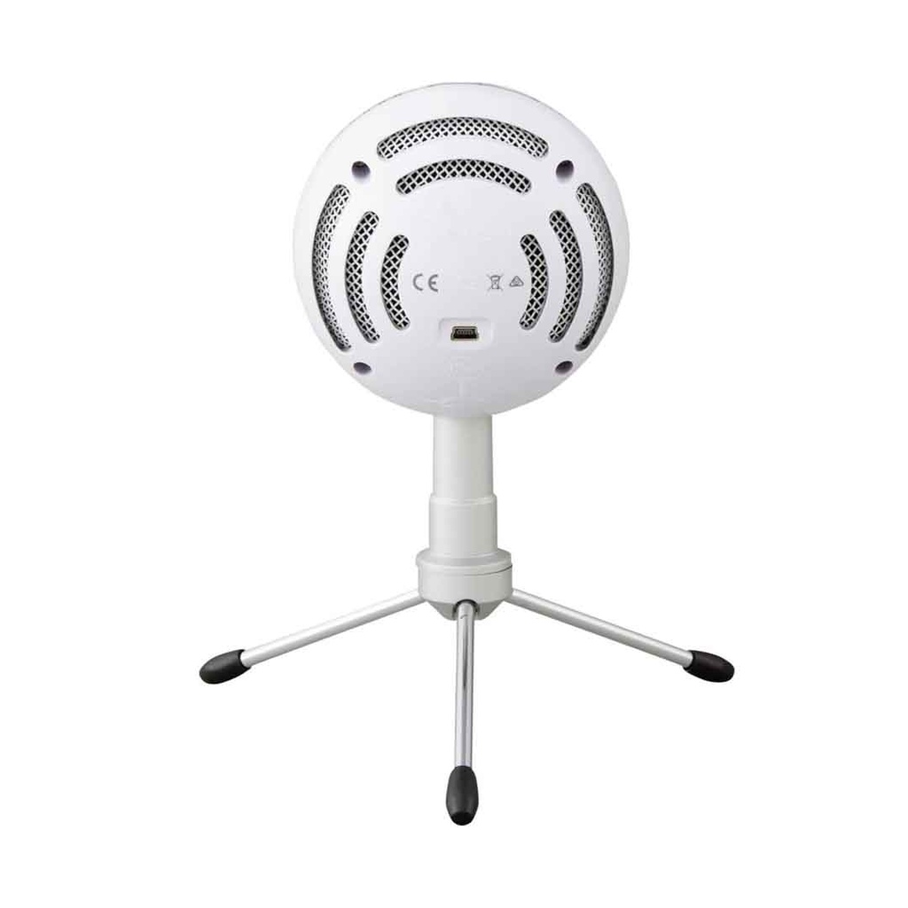 Logitech Blue Snowball iCE Plug and Play USB Microphone - White
