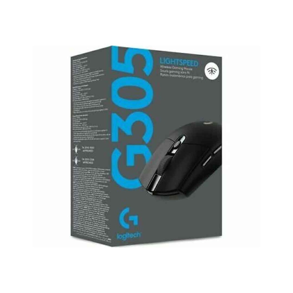 Logitech G G305 Lightspeed Wireless Gaming Mouse - Black