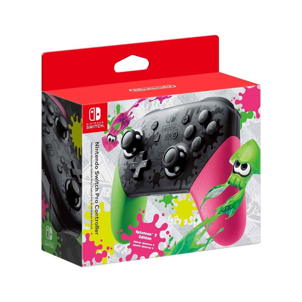 NS Pro Controller Splatoon 2 Edition