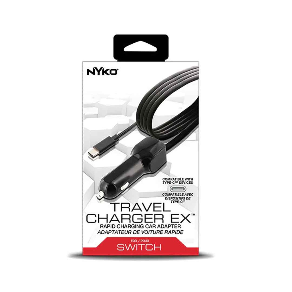 Nyko NS Travel Charger Rapid Charing Car Adapter
