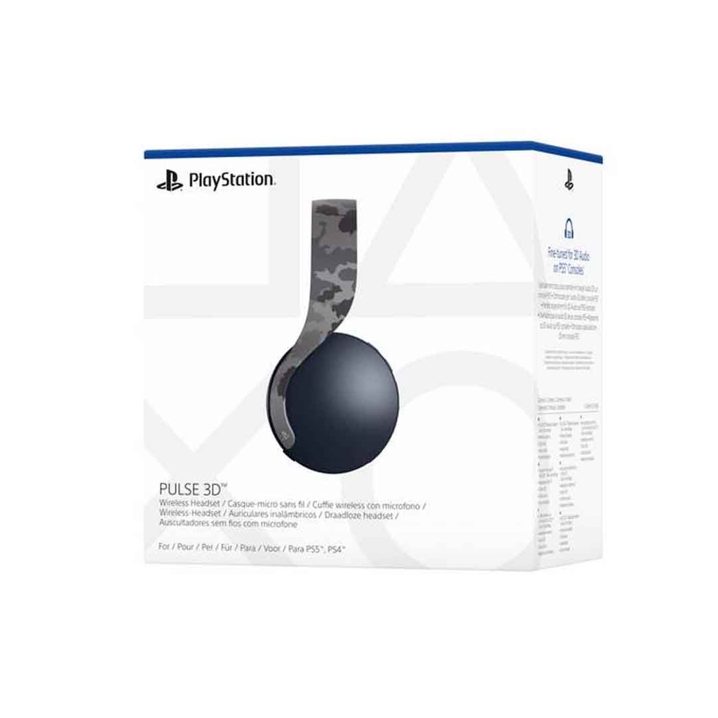 PS5 PULSE 3D wireless headset - Grey Camo
