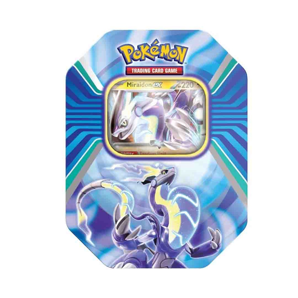 Pokemon Trading Card Game: Paldea Legends Tin (Koraidon/Miraidon)