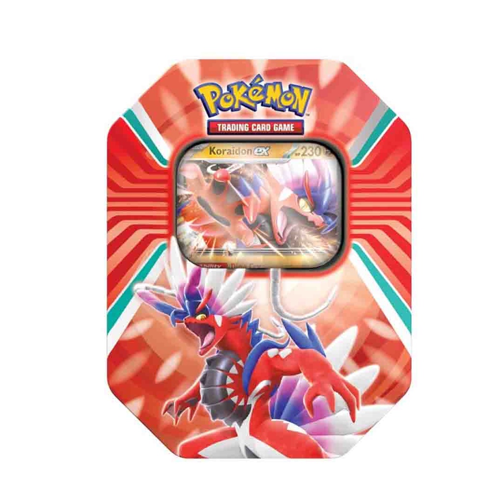Pokemon Trading Card Game: Paldea Legends Tin (Koraidon/Miraidon)