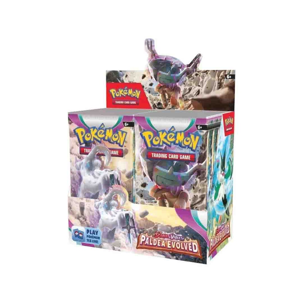 Pokémon Trading Card Game Scarlet & Violet 2 Paldea Evolved Booster Pack (Single Pack - 10 Cards)