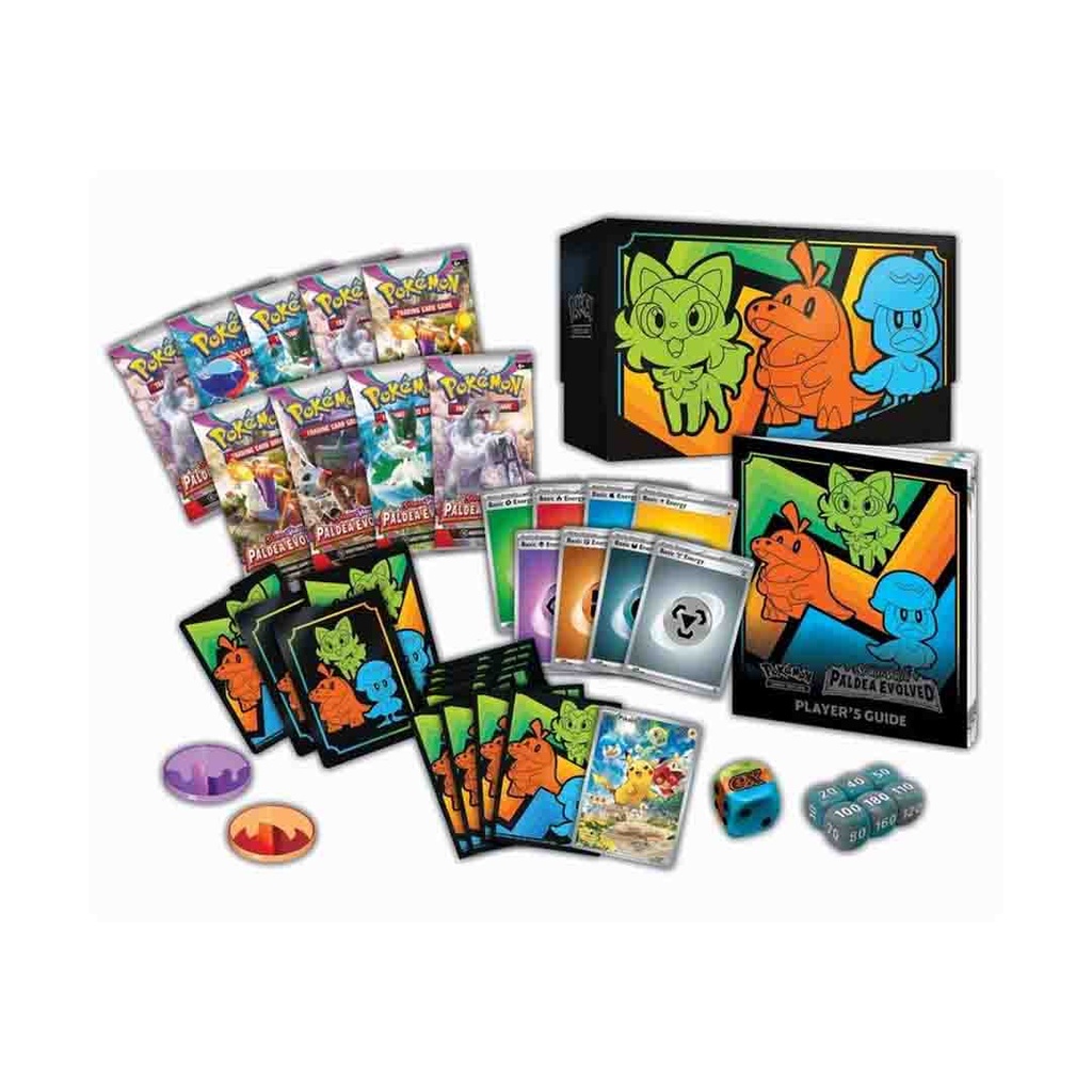 Pokémon Trading Card Game Scarlet & Violet 2 Paldea Evolved Elite Trainer Box