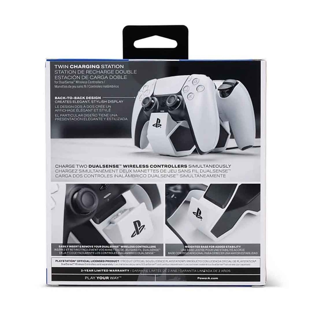 PowerA Twin Charging Station for DualSense Wireless Controllers