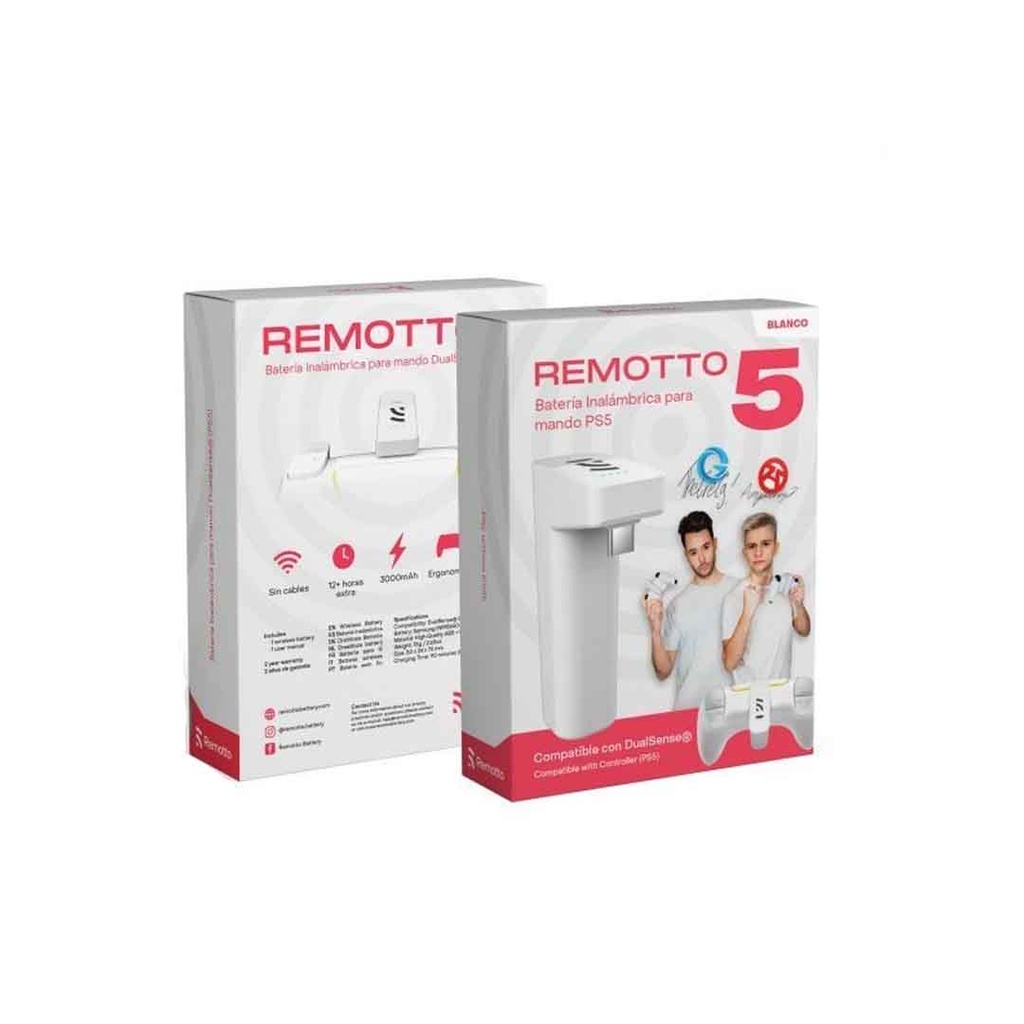 Remotto Dualsense Battery 3000mAh for PS5 Controller