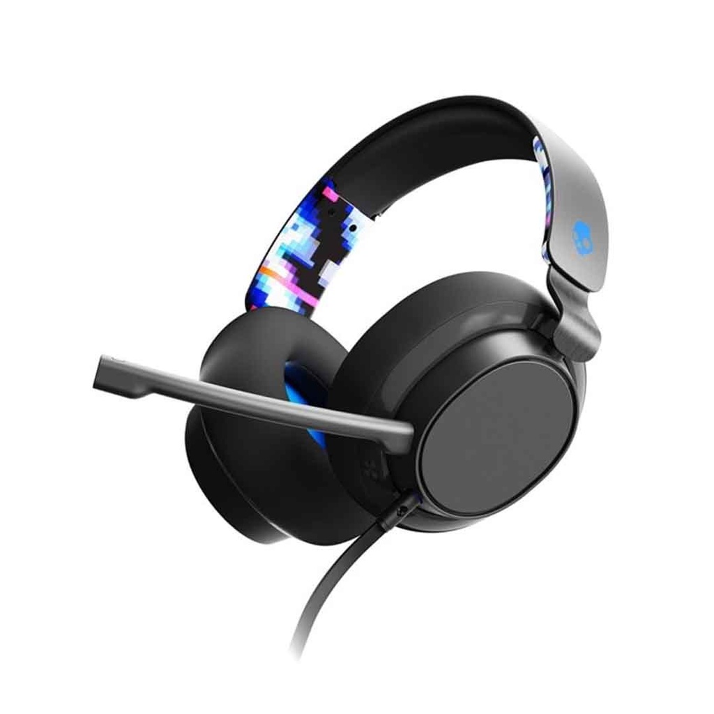Skullcandy SLYR Multi-Format Wired Gaming Headset - Black and Blue DigiHype