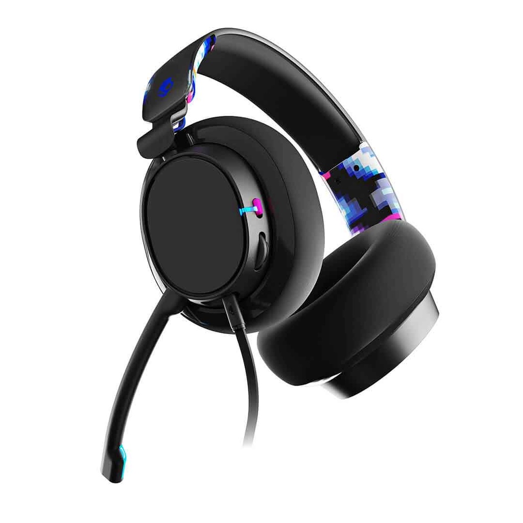 Skullcandy SLYR Pro Multi-Format Wired Gaming Headset - Black and Blue DigiHype