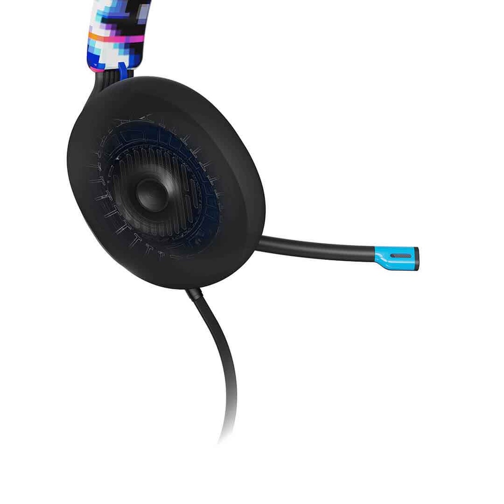 Skullcandy SLYR Pro Multi-Format Wired Gaming Headset - Black and Blue DigiHype