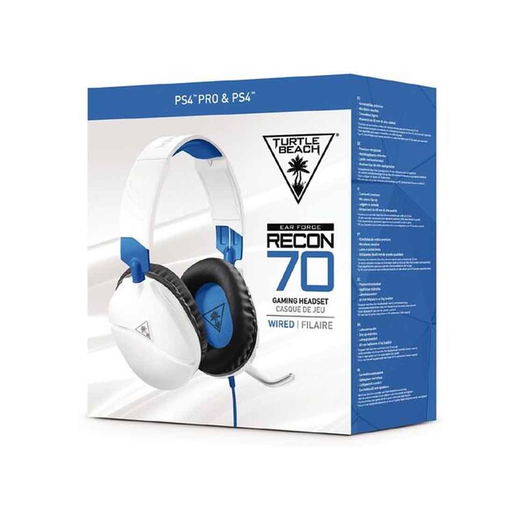 Turtle Beach Recon 70P Gaming Headset - White