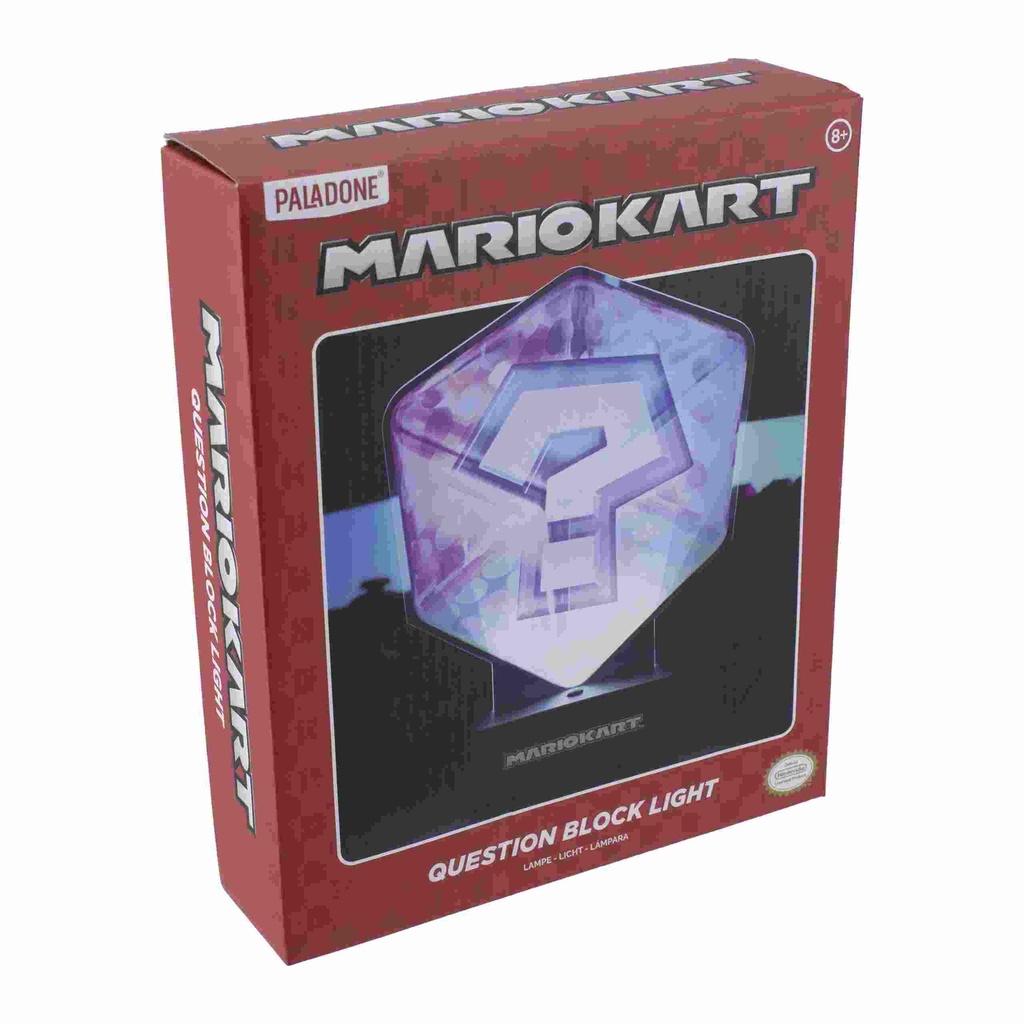 Paladone Mario Kart Acrylic Question - Block Light
