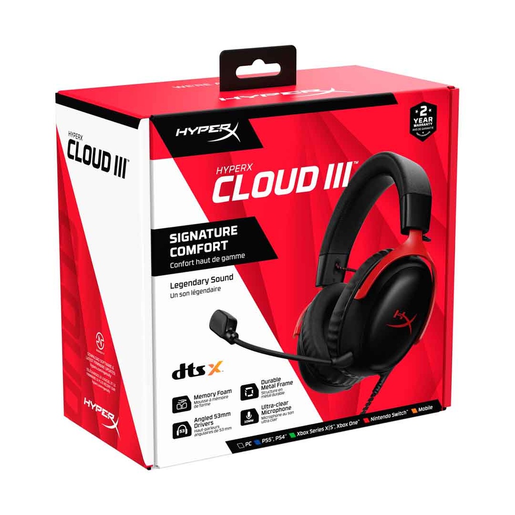 HyperX Cloud III Wired Gaming Headset