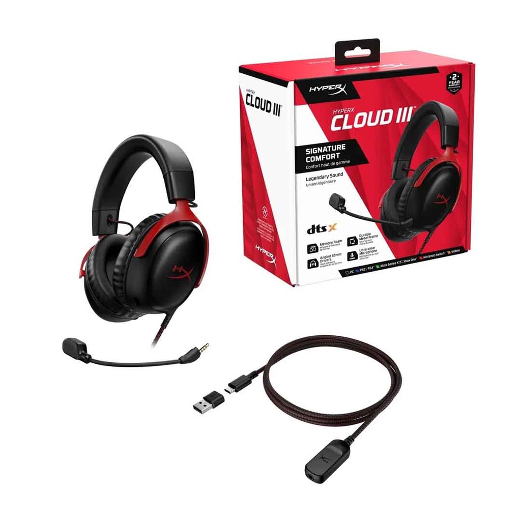 HyperX Cloud III Wired Gaming Headset