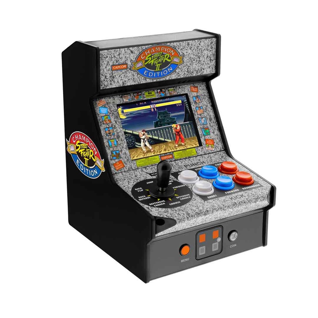 Myarcade 7.5" Street Fighter Ii Champion Edition Micro Player