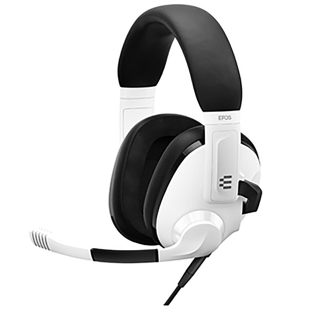 EPOS H3 Closed Acoustic Wired Gaming Headset- White