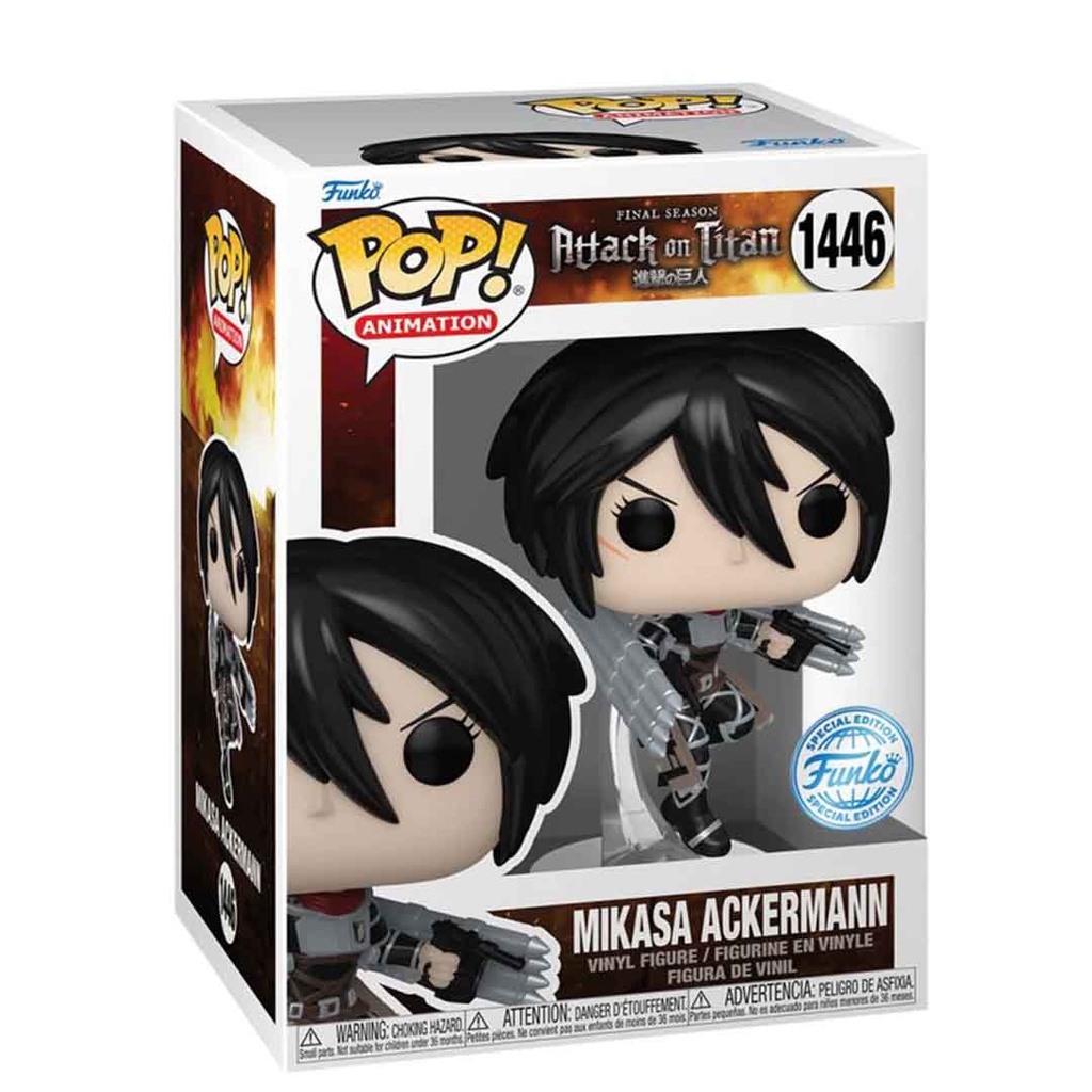 Funko Pop! Animation: Attack on Titan S5 - Mikasa (MT)(Exc)