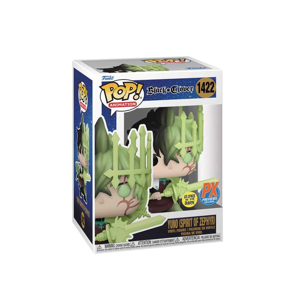 Funko Pop! Animation: Black Clover - Yuno (Spirit of Zephy)(Exc)