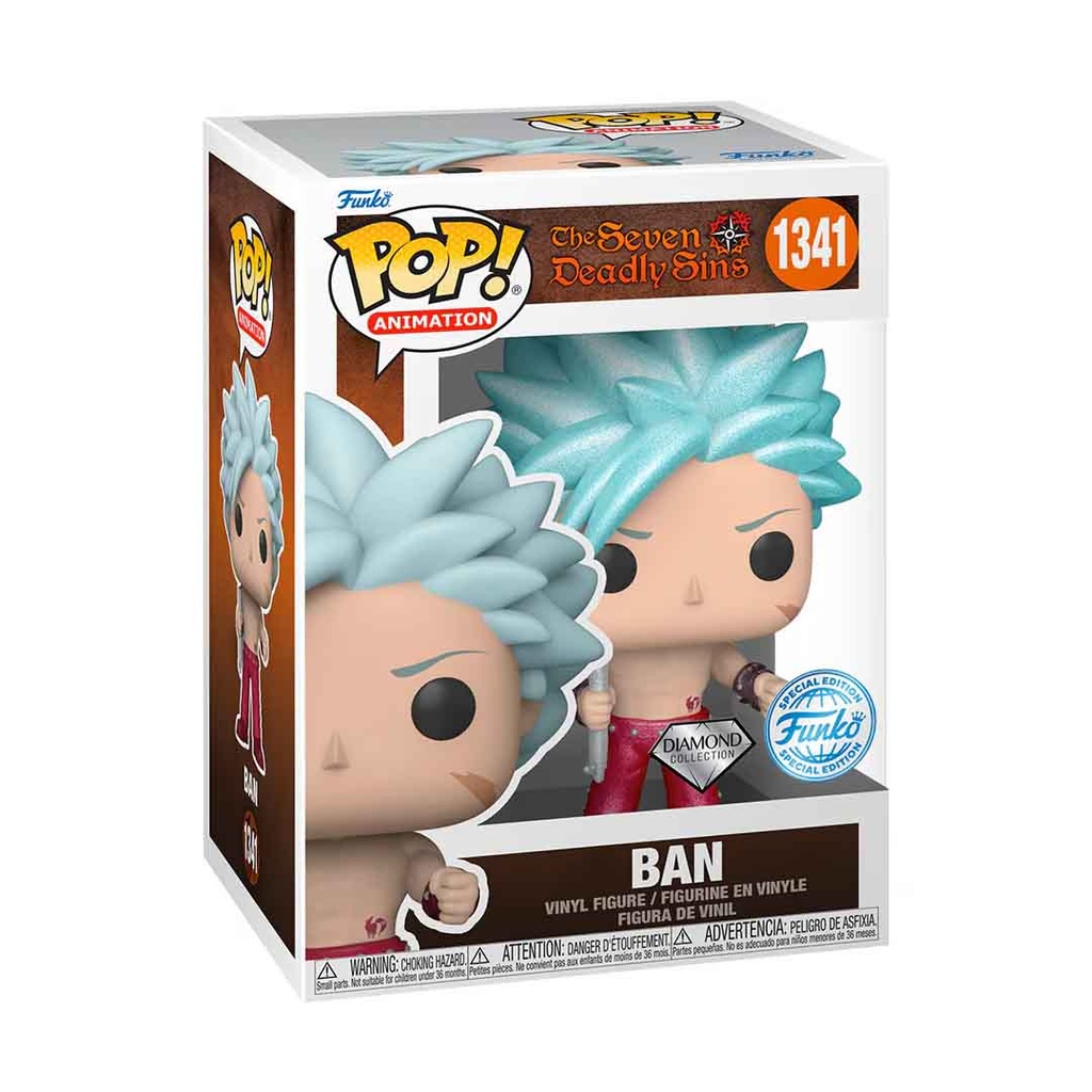 Funko Pop! Animation: Seven Deadly Sin - Ban (DGLT)(Exc)