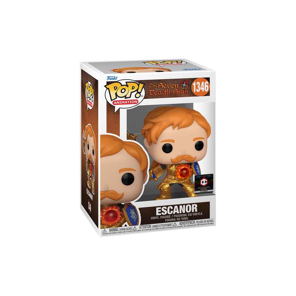 Funko Pop! Animation: Seven Deadly Sin - Escanor with CS and Axe (MT)(Exc)