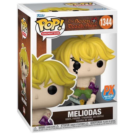 Funko Pop! Animation: Seven Deadly Sin - Meliodas (DM) w/chase (Exc)
