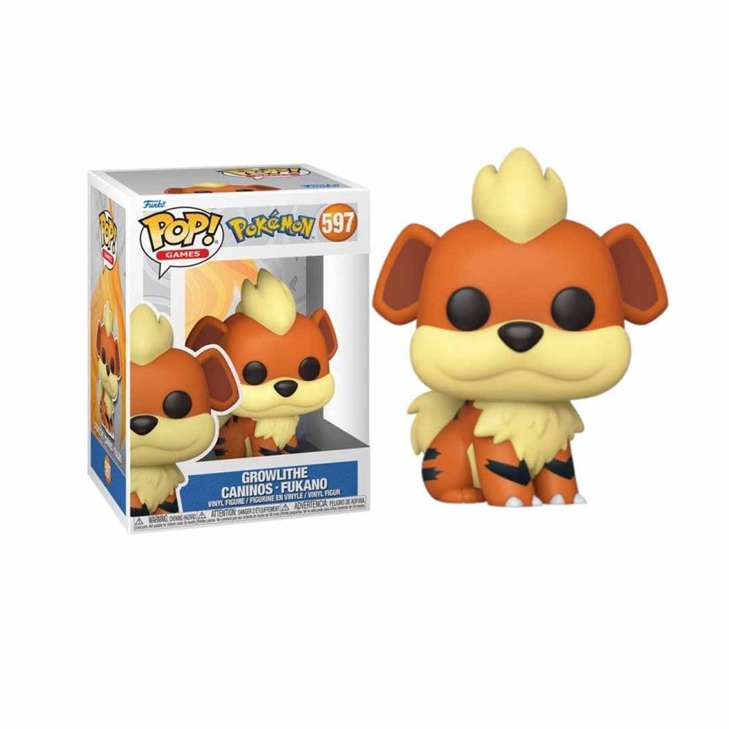 Funko Pop! Games: Pokemon - Growlithe (EMEA)