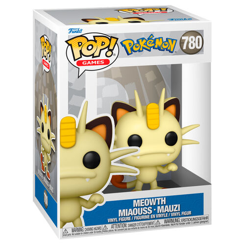 Funko Pop! Games: Pokemon - Meowth (EMEA)
