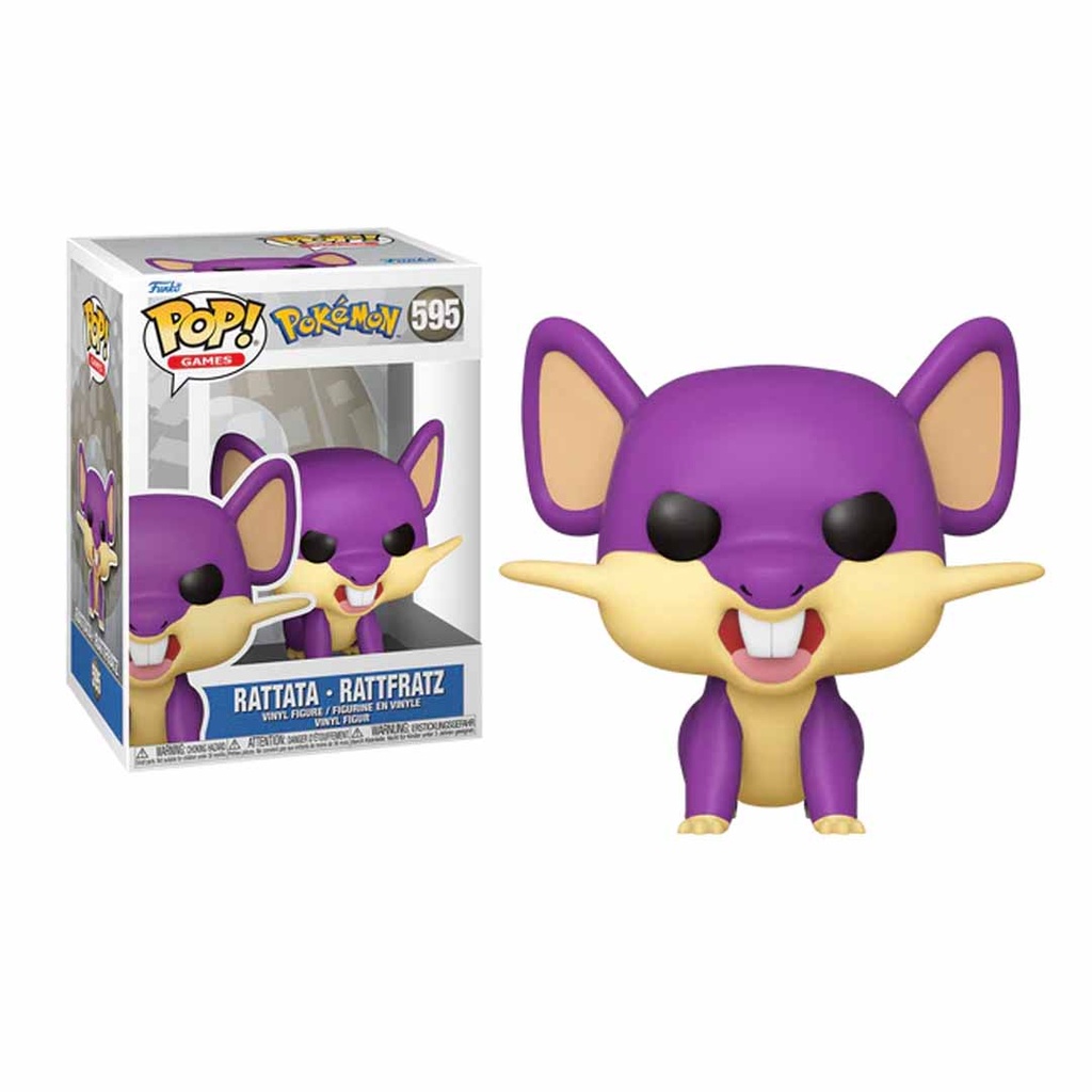 Funko Pop! Games: Pokemon - Rattata (EMEA)