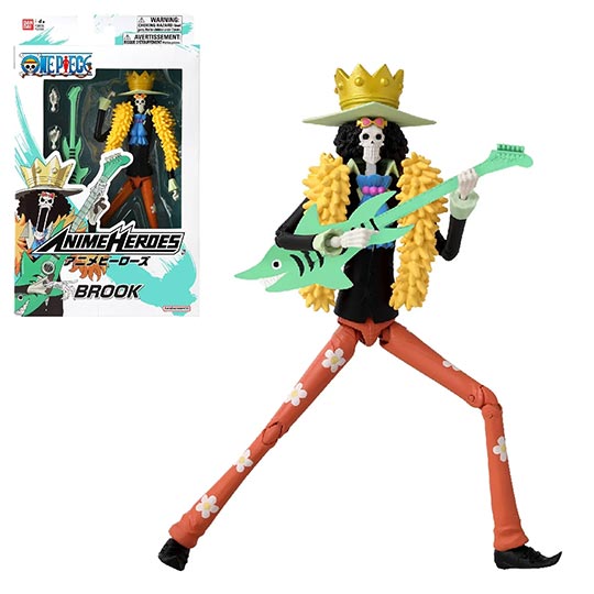 Anime Heroes One Piece Brook 7"
