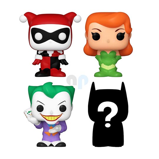 Funko Bitty Pop! Heroes: DC - Harley Quinn 4pk