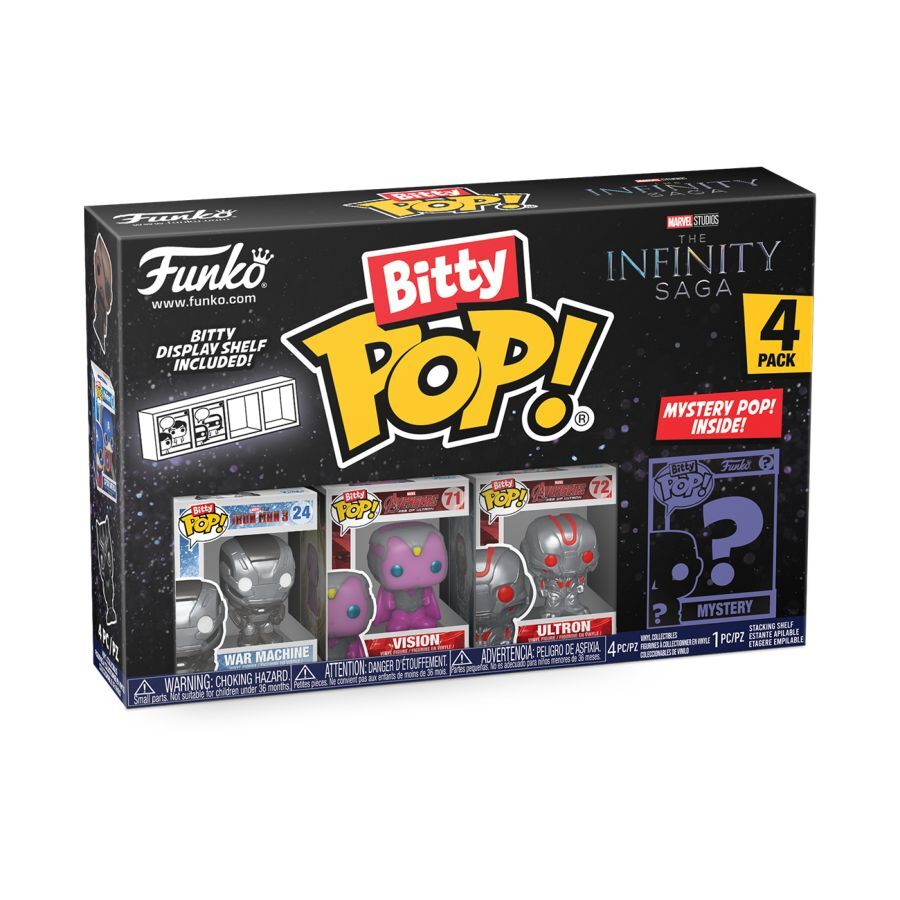 Funko Bitty Pop! Marvel: The Avengers - Iron Man 4PK