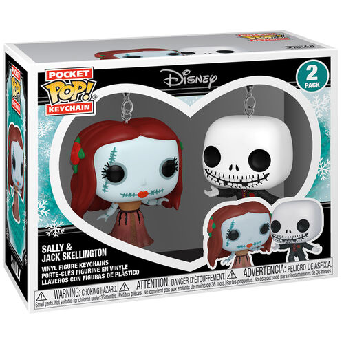 Pocket Pop! Disney: The Nightmare Before Christmas - Holiday Jack and Sally