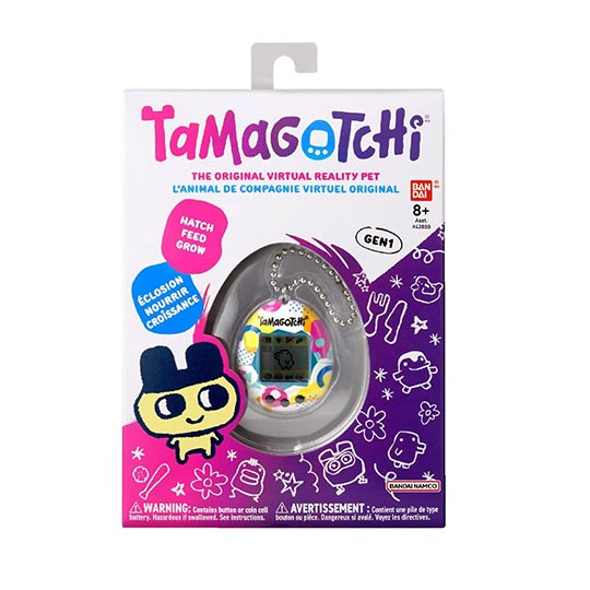 Bandai Tamagotchi Original Plaid Virtual Pet
