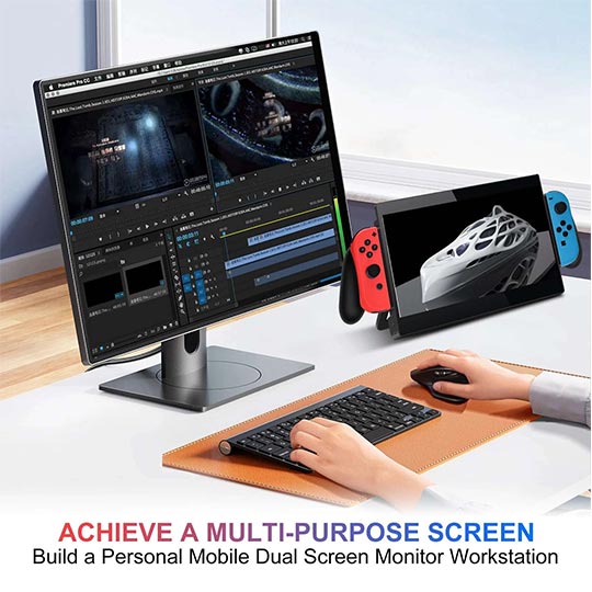 G-Story GS101NT 10.1” LED Monitor for NS with Bag