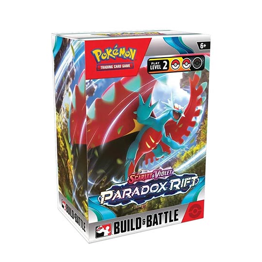 Pokemon TCG Scarlet & Violet 4 PARADOX RIFT BUILD & BATTLE
