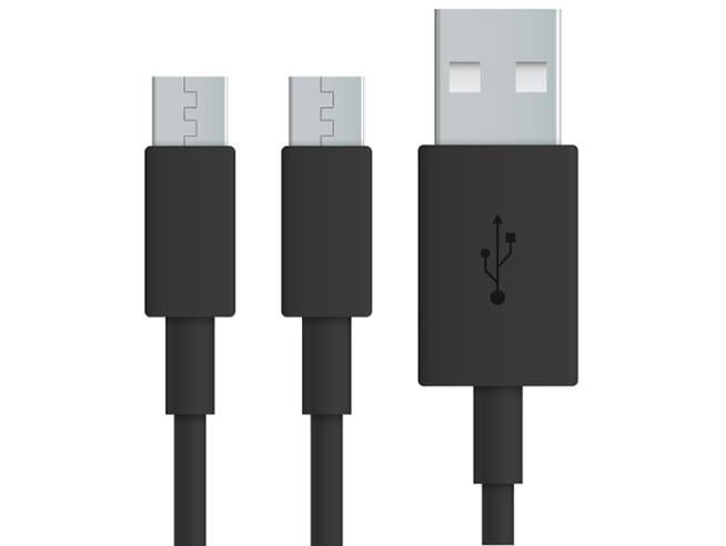 Freaks And Geeks Cable type-C for 2 controllers PS5 3 meters 
