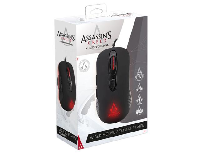 Freaks And Geeks Assassin's Creed - Gaming Mouse 3600 DPI -LED-Black