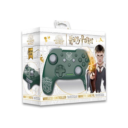 Freaks And Geeks Harry Potter - Wireless Controller Green for Switch with 1M cable