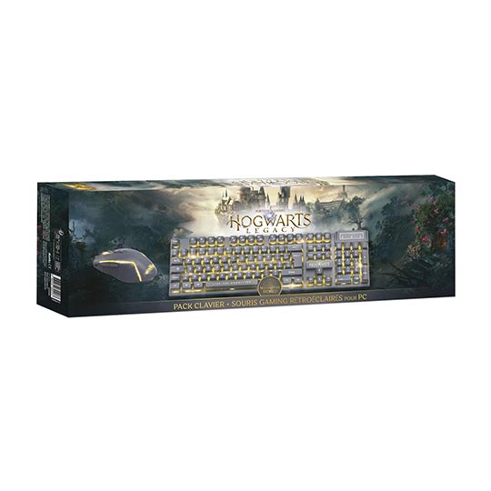 Freaks And Geeks Harry Potter-Hogwarts Legacy Backlit Gaming Keyboard+Mouse Pack
