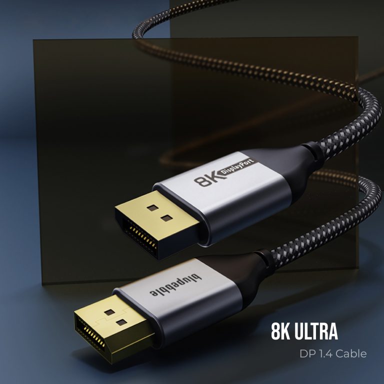 Blupebble 8K Ultra DP 1.4 Cable 1 Meter