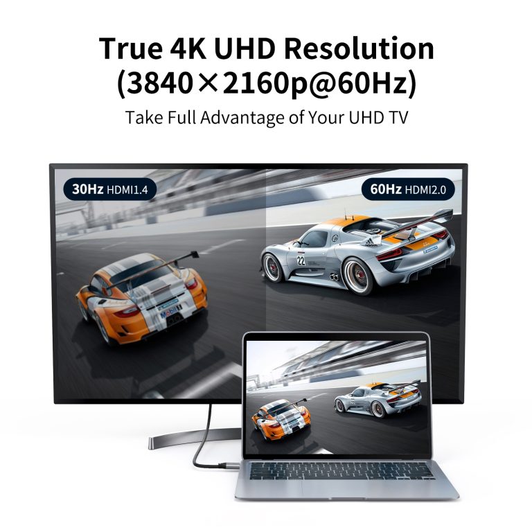 Blupebble USB-C to HDMI Cable 1.8 Meter