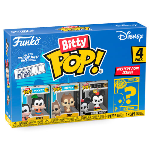 Funko Bitty Pop! Disney: Disney Classic - Goofy 4PK