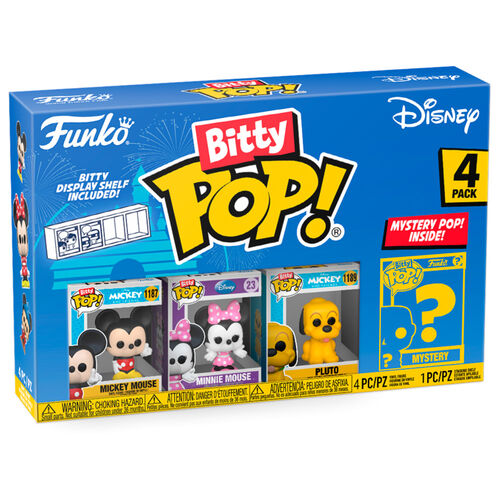 Funko Bitty Pop! Disney: Disney Classic - Mickey 4pk