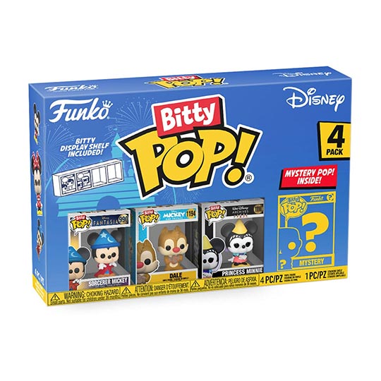 Funko Bitty Pop! Disney: Disney Classic - Sorcerer Mickey 4PK
