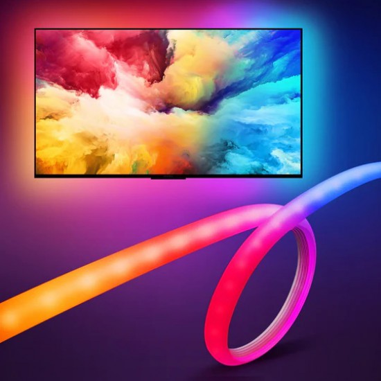 Govee RGBIC Neon TV Backlight,suitable for 45-55 inch (four