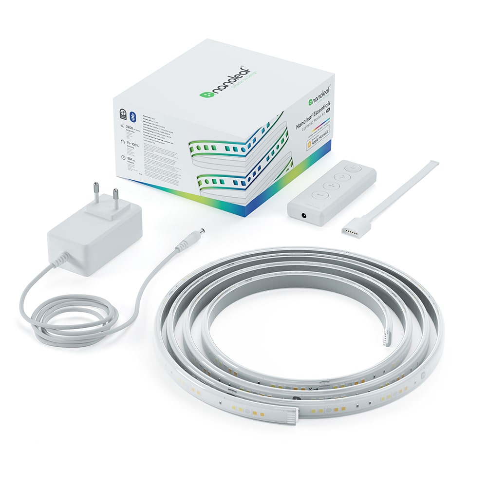 Nanoleaf - Essentials - Light Strips Main Pack - (1600Lm, 30W, 120V-240V) - 2m 